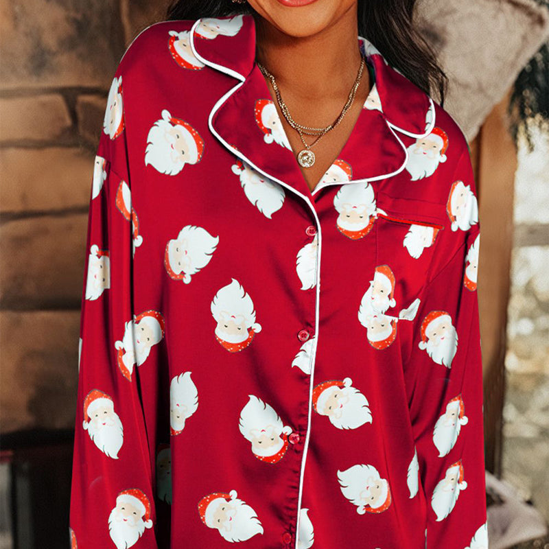 Christmas Santa Claus Pajama Set