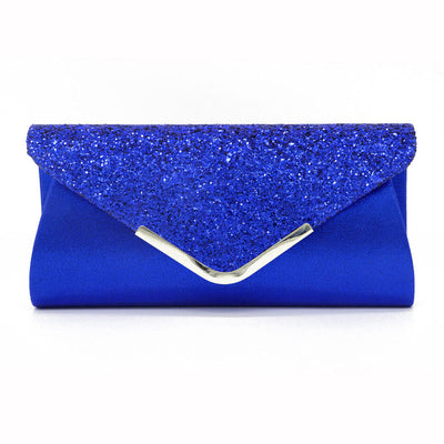 Sequins PU Leather Evening Bag