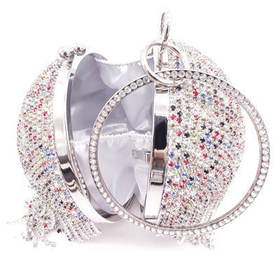 Sequins Rhinestone Tassels Evening Bags