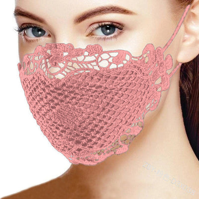 Solid Lace UV Protected Breathable Face Mask