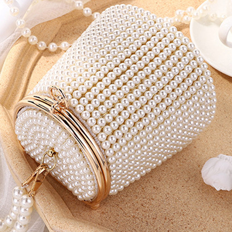 Fashion Sequins Pearls Design Handbags