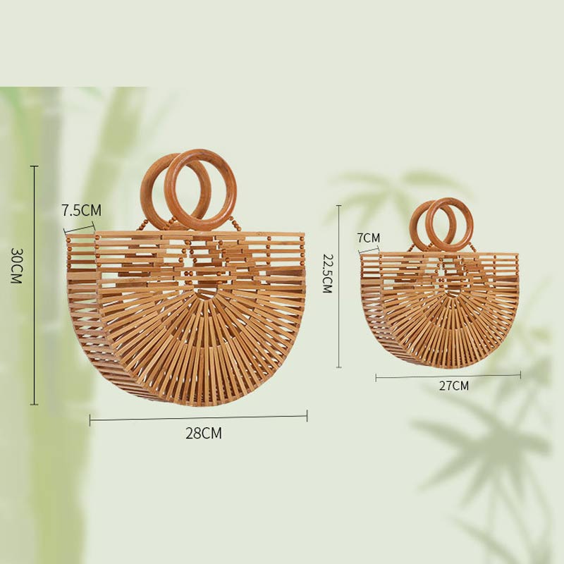 Bamboo Handmade  Vocation Handbag