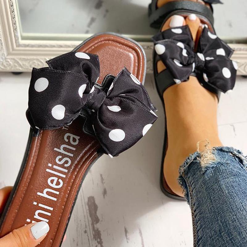 Bowknot Design Open Toe Sandals - Shop Shiningbabe - Womens Fashion Online Shopping Offering Huge Discounts on Shoes - Heels, Sandals, Boots, Slippers; Clothing - Tops, Dresses, Jumpsuits, and More.