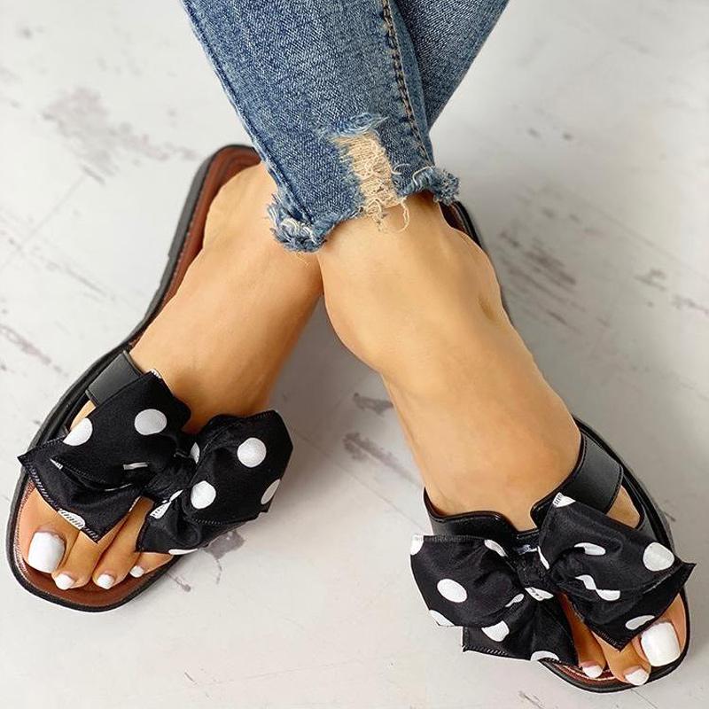 Bowknot Design Open Toe Sandals - Shop Shiningbabe - Womens Fashion Online Shopping Offering Huge Discounts on Shoes - Heels, Sandals, Boots, Slippers; Clothing - Tops, Dresses, Jumpsuits, and More.