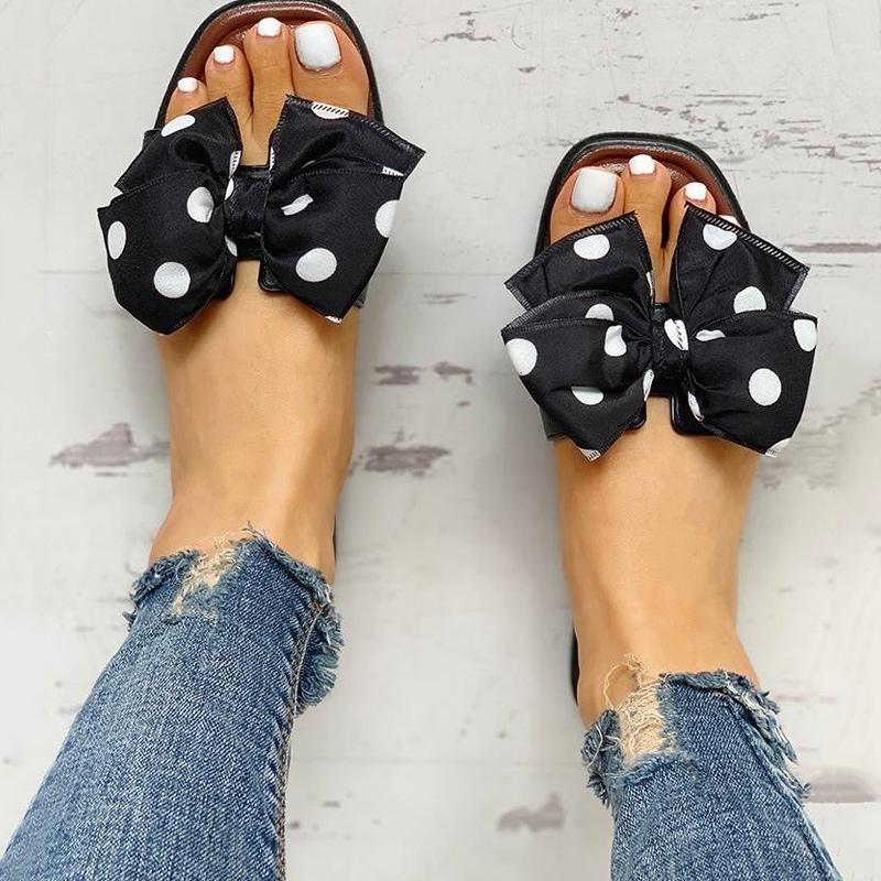 Bowknot Design Open Toe Sandals - Shop Shiningbabe - Womens Fashion Online Shopping Offering Huge Discounts on Shoes - Heels, Sandals, Boots, Slippers; Clothing - Tops, Dresses, Jumpsuits, and More.