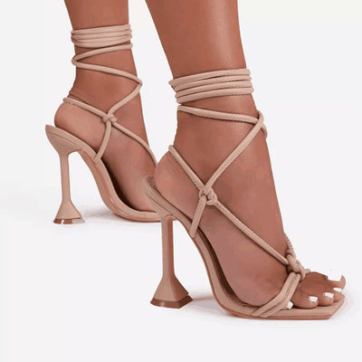 Ankle Strap Roman High Heel Sandals