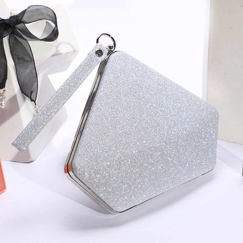 Glitter Evening Clutch Bag