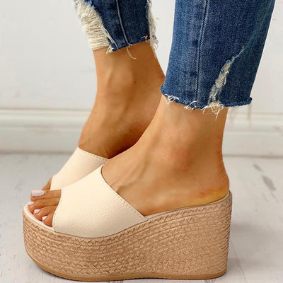 Summer Platform Espadrille Wedge Sandals - Shop Shiningbabe - Womens Fashion Online Shopping Offering Huge Discounts on Shoes - Heels, Sandals, Boots, Slippers; Clothing - Tops, Dresses, Jumpsuits, and More.