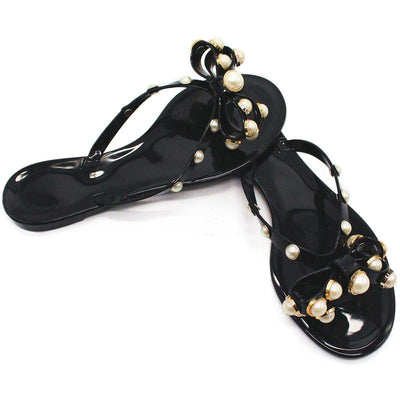 Women's Fashion Bow Pearl Slippers - Shop Shiningbabe - Womens Fashion Online Shopping Offering Huge Discounts on Shoes - Heels, Sandals, Boots, Slippers; Clothing - Tops, Dresses, Jumpsuits, and More.