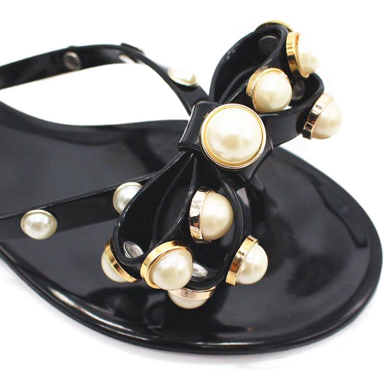 Women's Fashion Bow Pearl Slippers - Shop Shiningbabe - Womens Fashion Online Shopping Offering Huge Discounts on Shoes - Heels, Sandals, Boots, Slippers; Clothing - Tops, Dresses, Jumpsuits, and More.