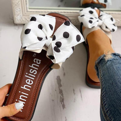 Bowknot Design Open Toe Sandals - Shop Shiningbabe - Womens Fashion Online Shopping Offering Huge Discounts on Shoes - Heels, Sandals, Boots, Slippers; Clothing - Tops, Dresses, Jumpsuits, and More.