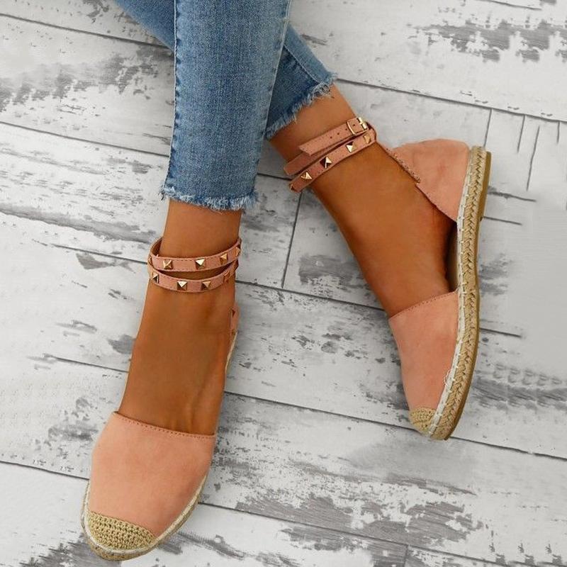 Rivet Strap Lace-up Shoes - Shop Shiningbabe - Womens Fashion Online Shopping Offering Huge Discounts on Shoes - Heels, Sandals, Boots, Slippers; Clothing - Tops, Dresses, Jumpsuits, and More.