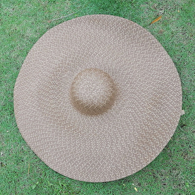 Wide Brim Oversized Beach Hats UV Protection Straw Hat