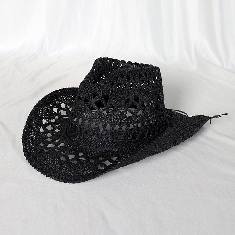 Hollow Out Straw Cowboy Hat