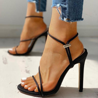 Open Toe Slingback Thin Heeled Sandals - Shop Shiningbabe - Womens Fashion Online Shopping Offering Huge Discounts on Shoes - Heels, Sandals, Boots, Slippers; Clothing - Tops, Dresses, Jumpsuits, and More.