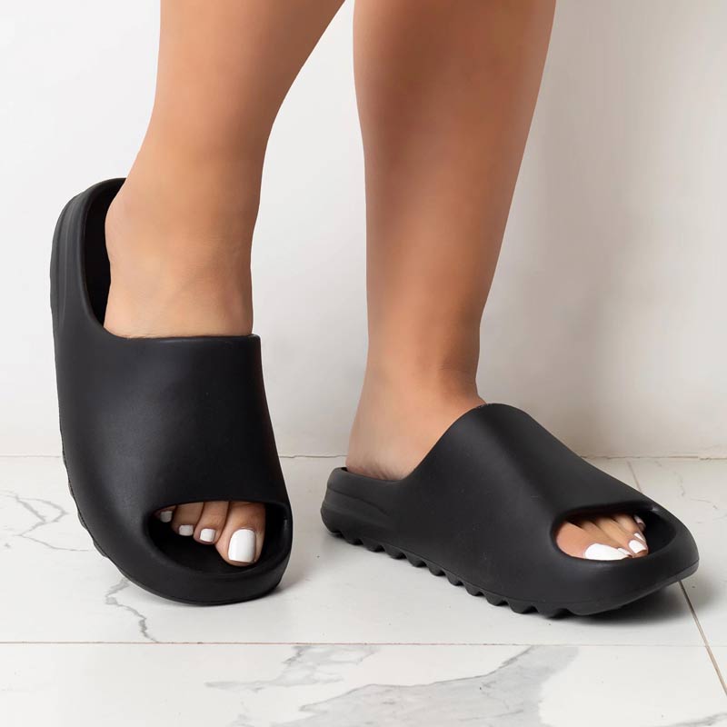 Solid Soft Flat Sandals