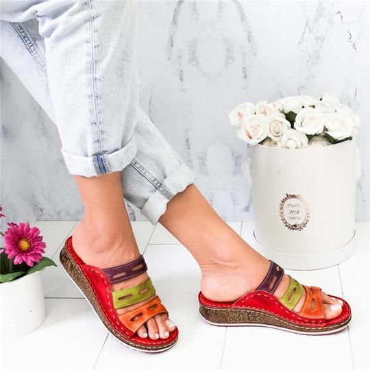 Summer Women Open Toe Platform Sandals